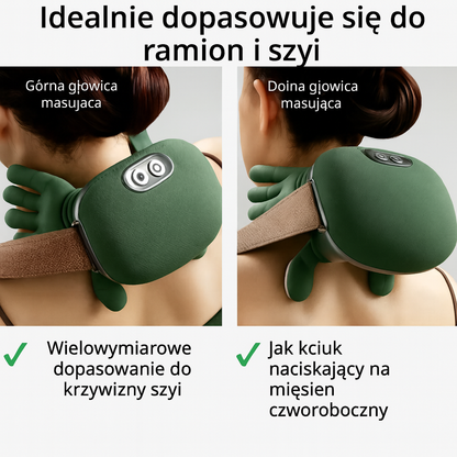 Przenośny masażer karku i pleców – Relaksujący